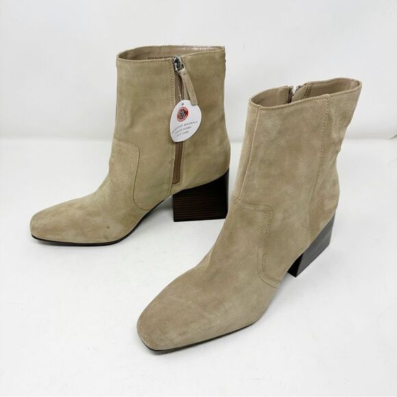 Blondo Salome Waterproof Boots Suede Size 11 Heeled Zip - Picture 4 of 7
